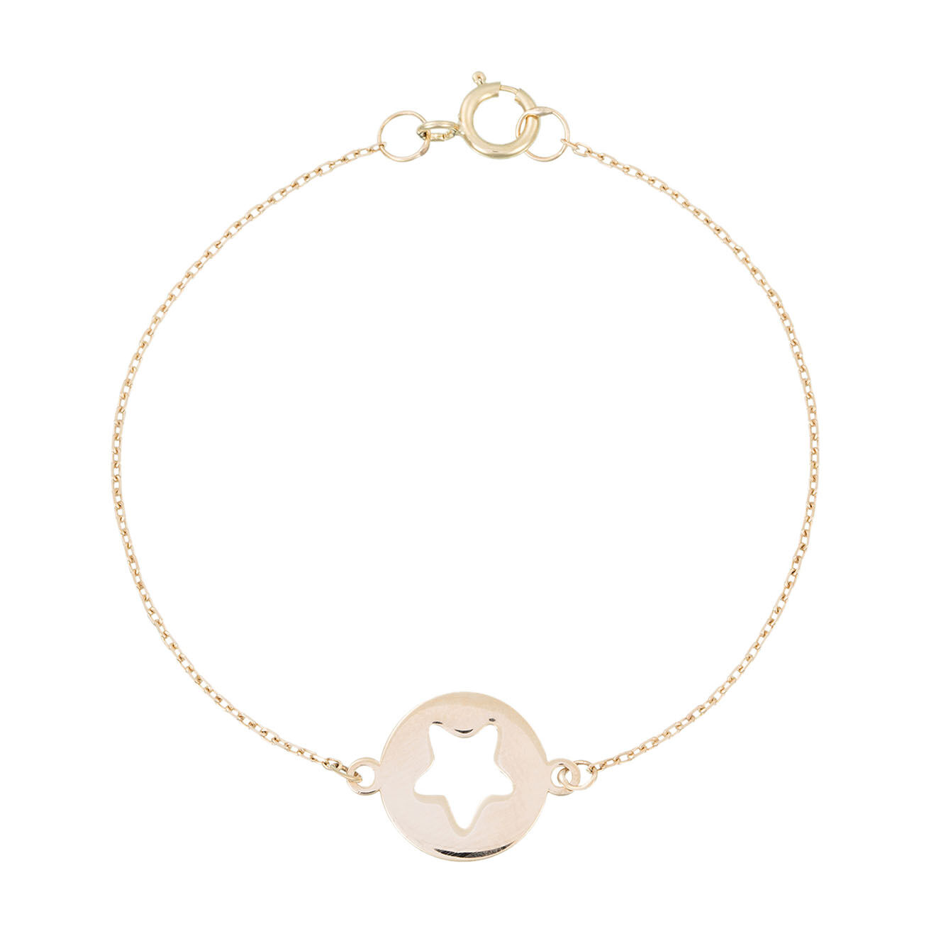 Oro di Oro Bracelet enfant Petite étoile or jaune