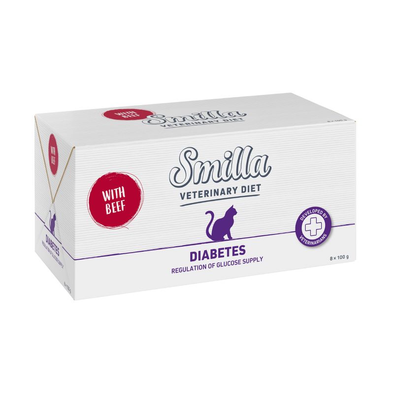 Smilla Veterinary Diet Diabetes, bœuf