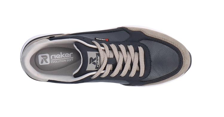 Rieker R-Evolution 07606 dust/pazifik/pazifik/cement