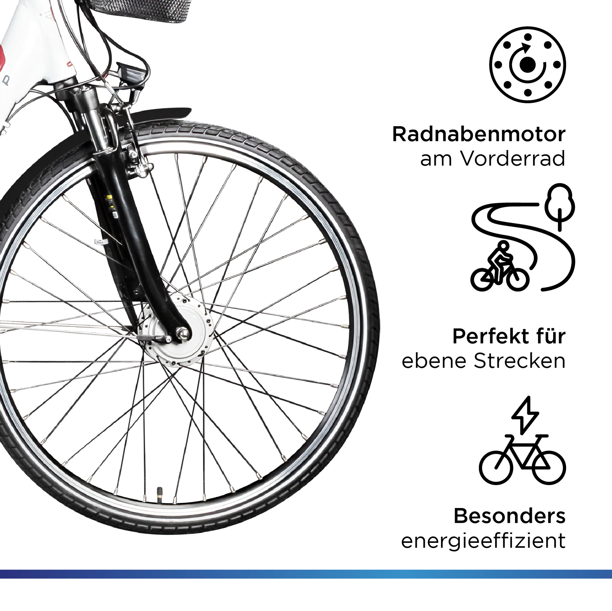 Zündapp Z517 E Bike Damenfahrrad 28 Zoll 155 - 190 cm mit 7 Gang Nabenschaltung und Rücktrittbremse