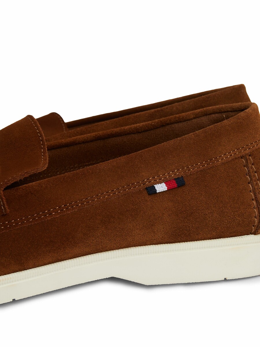 TOMMY HILFIGER<br>Mocassins em camurça