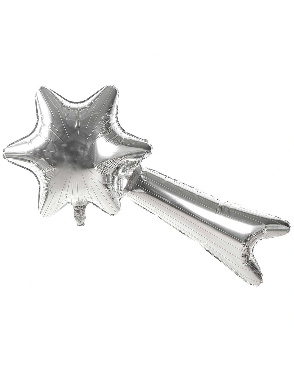 Folienballon STERNSCHNUPPE in silber