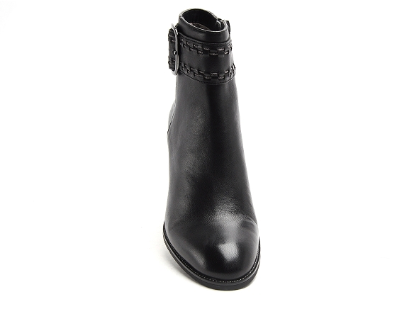 Fugitive boots bottine talons femme girofle noir