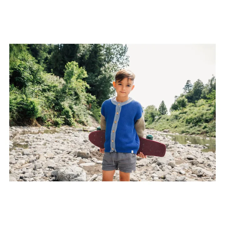 Matona Cardigan Summer | Bleu