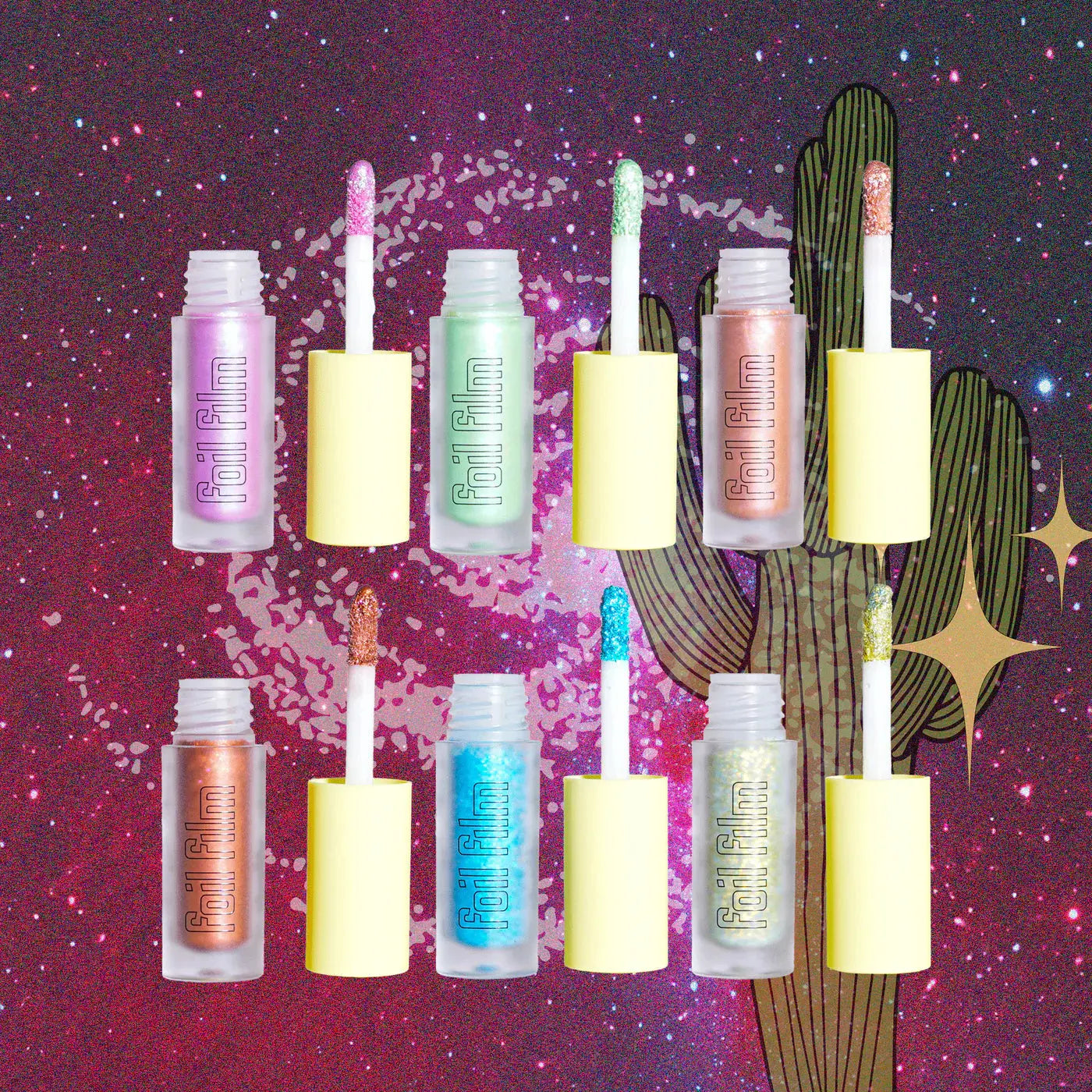 Liquid Eyeshadow Set Foil Film Set