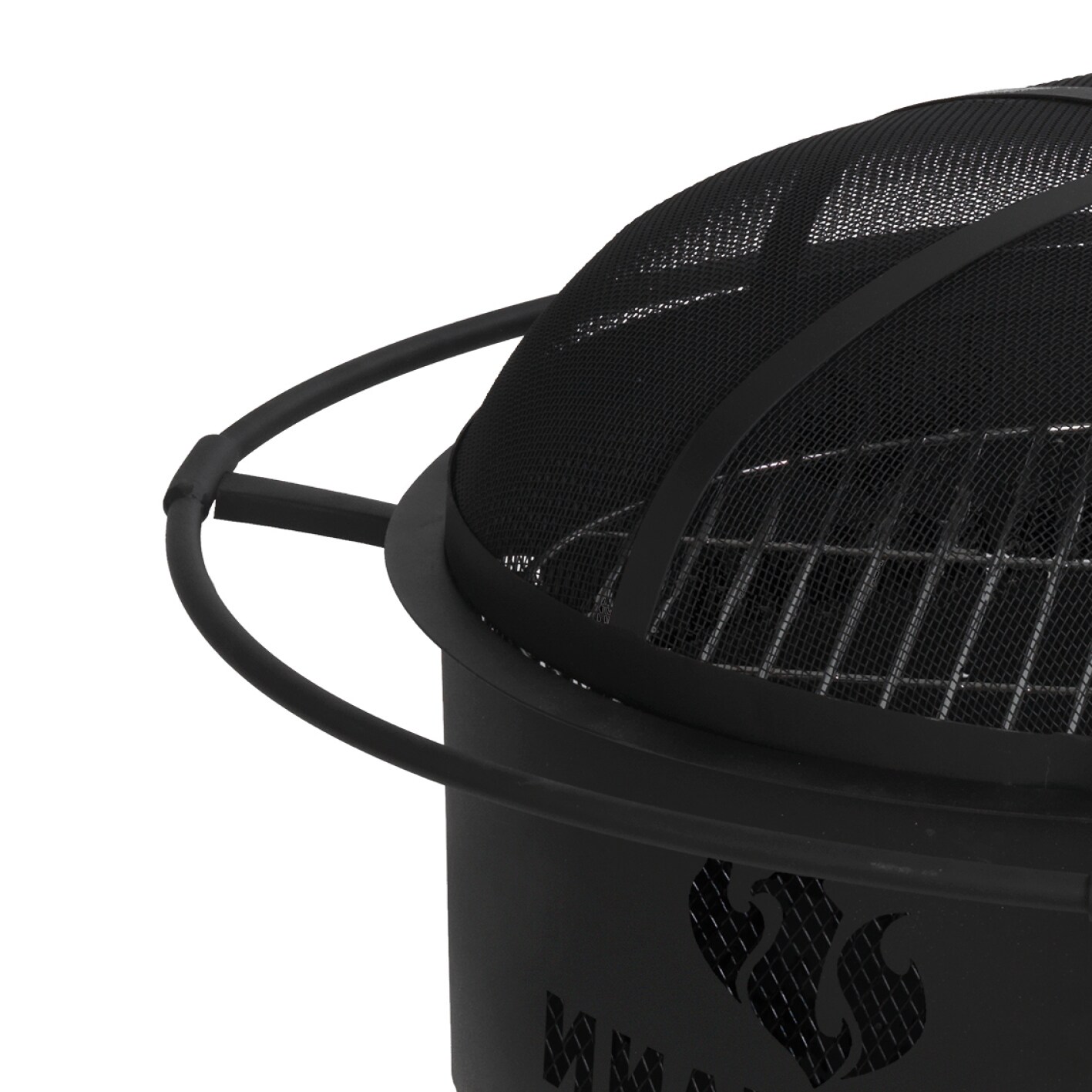 Landmann Feuerkorb & Grill Industrial Design 2in1 schwarz FP-III-780BKXX
