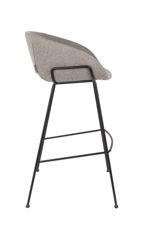 Zuiver Feston barkruk 76cm zwart