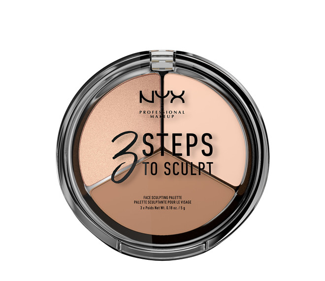 NYX Professional Makeup 3 Steps To Sculpt Face Sculpting Palettefair