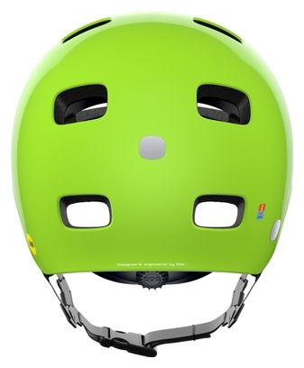 Casque Poc Pocito Crane Mips Vert-Jaune Fluo