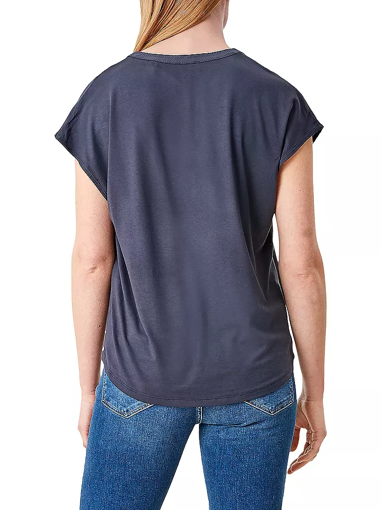 S.OLIVER Blusenshirt blau
