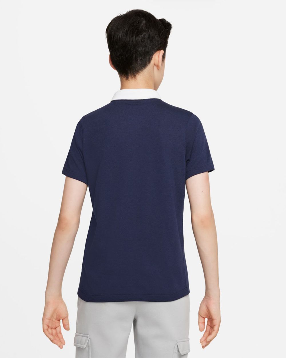 Polo Nike Team Club 20 Bleu Marine pour enfant