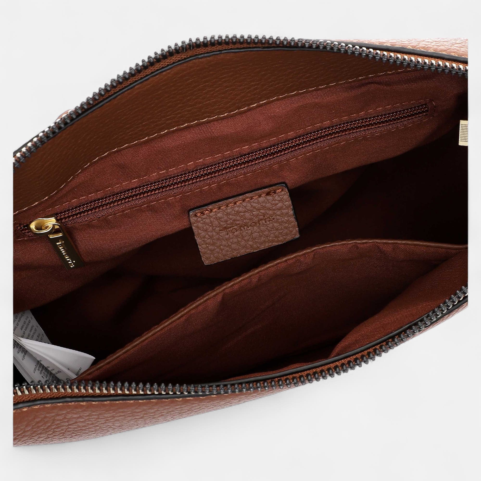 Sac bandoulière cognac
