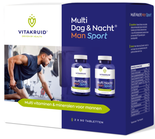 Vitakruid Multi Dag & Nacht Man Sport 180TB