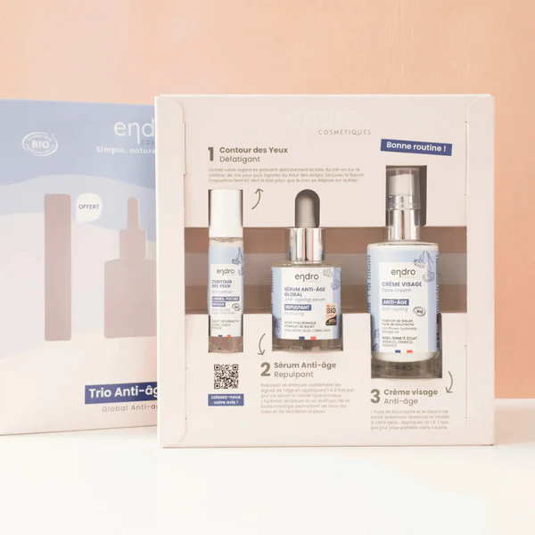 Endro Coffret Trio Anti-âge Global Lot de 3
