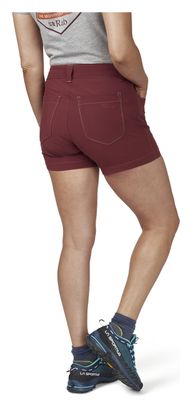 Short de Randonnée Femme Rab Capstone Rouge