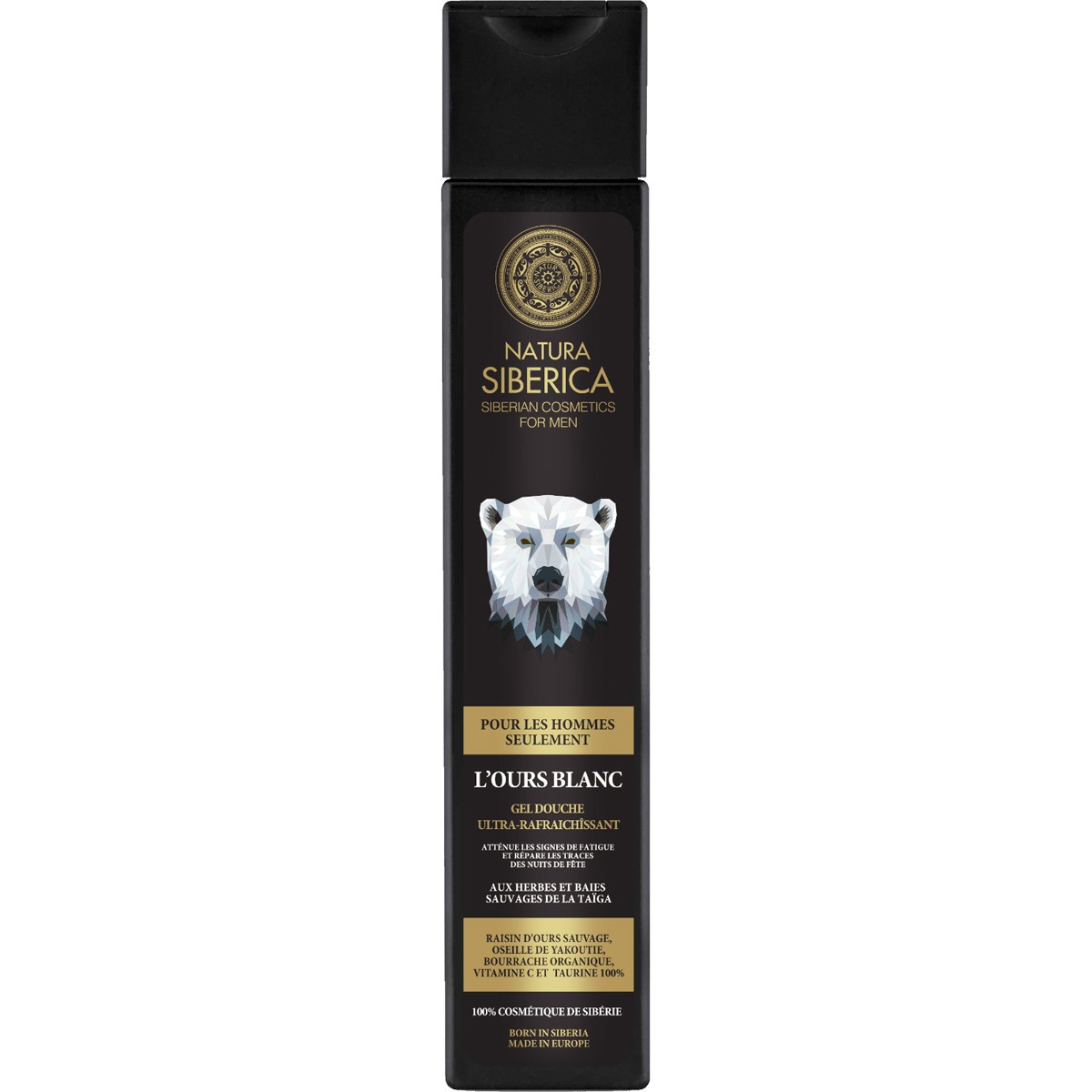 Gel douche rafraichissant  - L'ours blanc - Corps - Homme - 250 ml