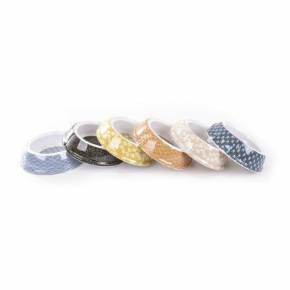 Lot de 6 gamelles mélaminées pour chats collection japan