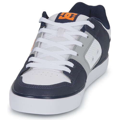 DC Shoes - PURE - Gris / Blanc / Orange