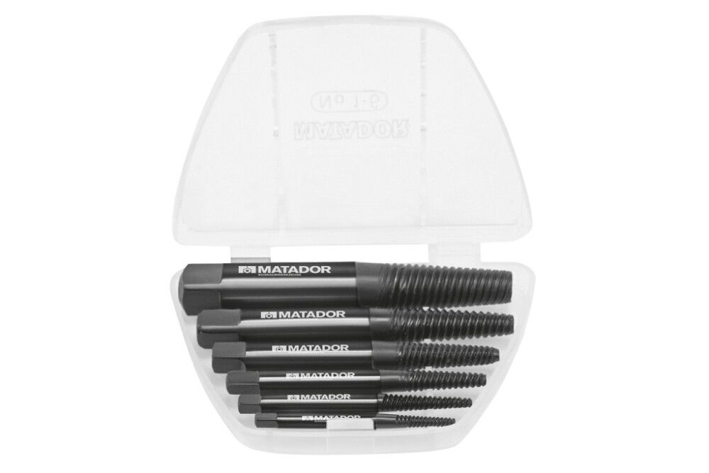 SKRUTREKKERSETT MATADOR 6-DELER M3-M24