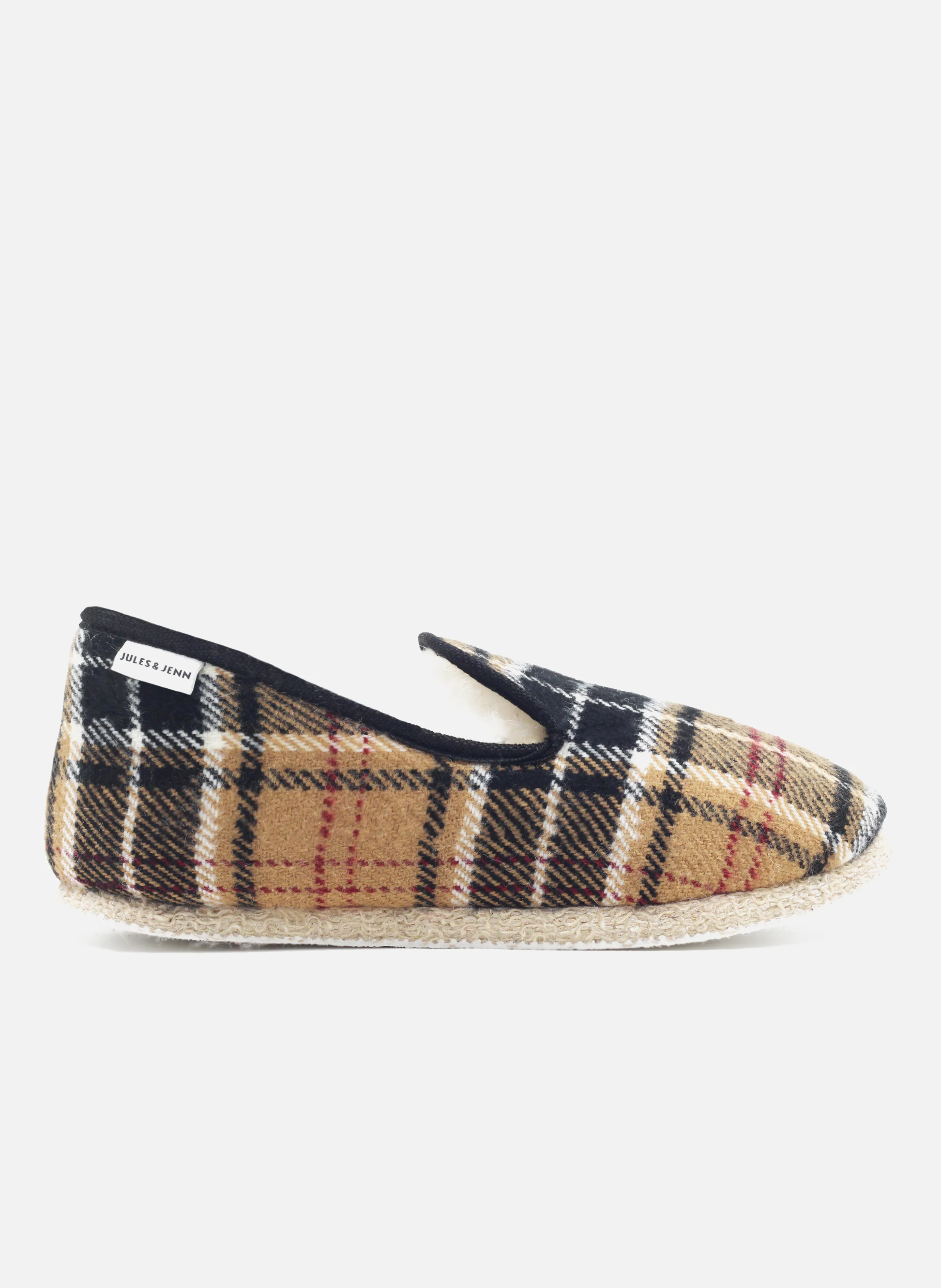 Charentaises tissu | Beige