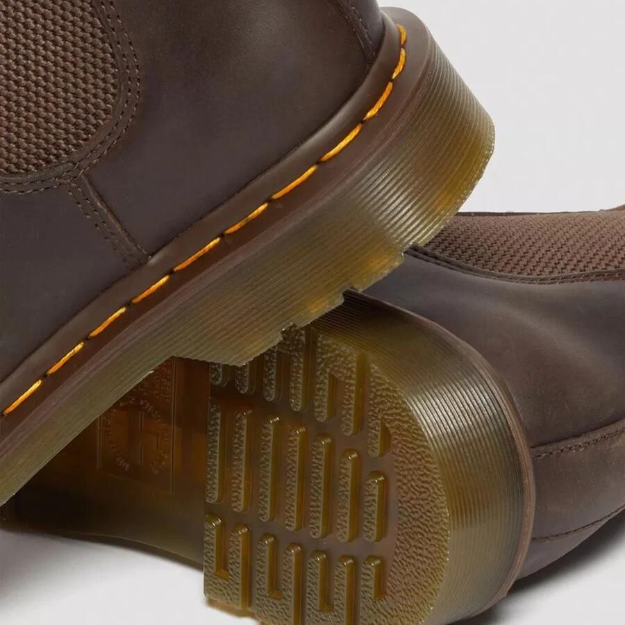 Dr. Martens Dr.Martens 2976 Ys Donkerbruin Laarzen Crazy Horse Donkerbruin Streetwear Volwassen