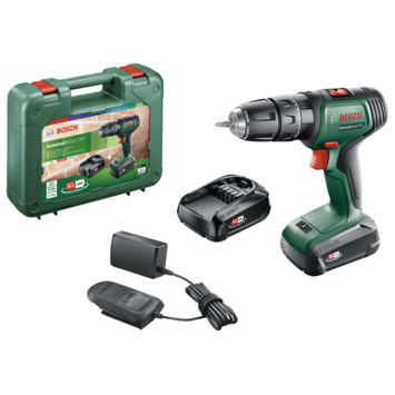 Bosch 18V klopboormachine UniversalImpact (Incl. 2 accu's 1.5Ah   lader)