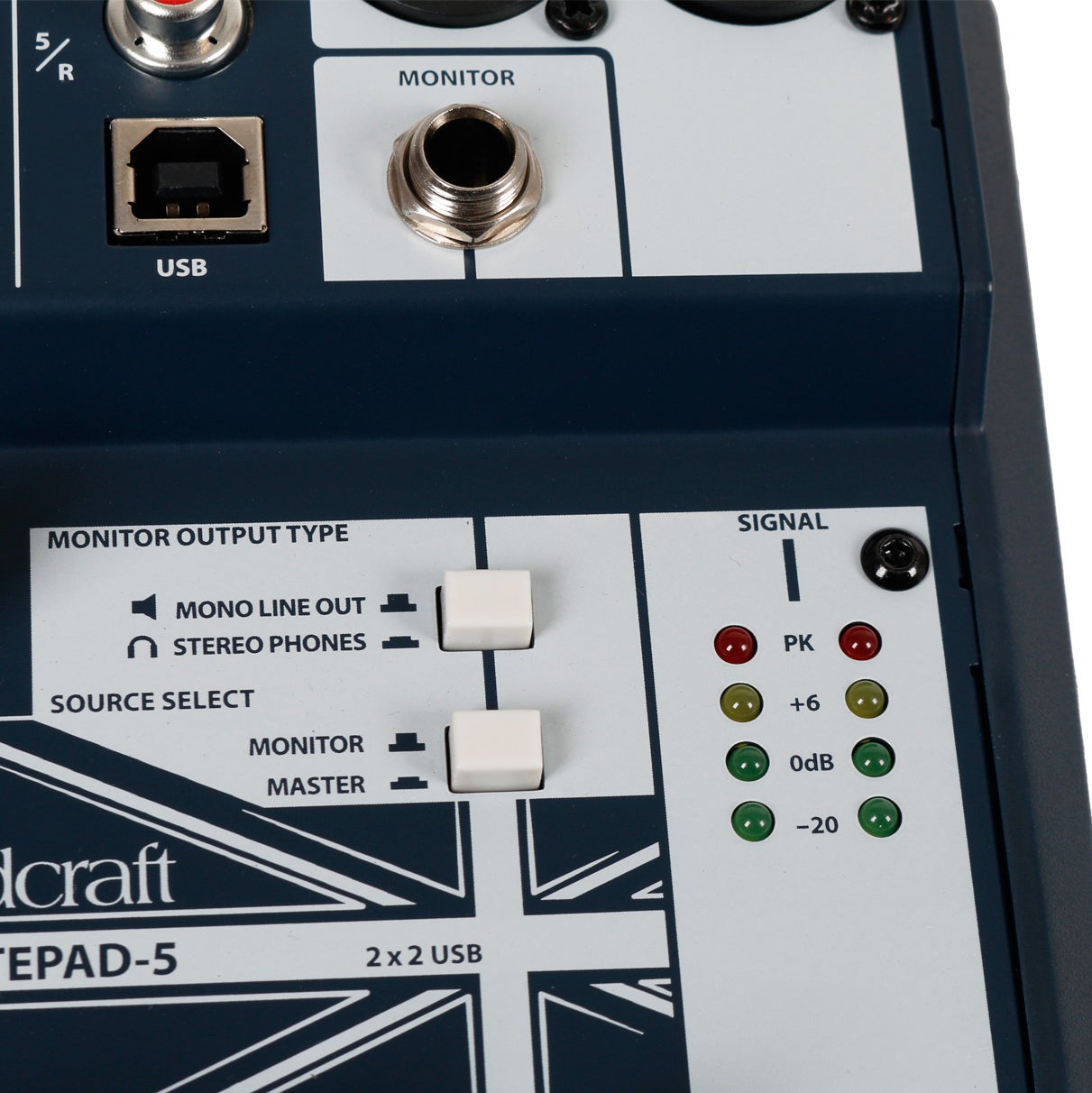 Soundcraft Notepad-5 mengpaneel
