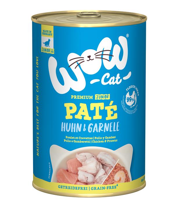 WOW® Cat Nassfutter für Katzen Premium Paté