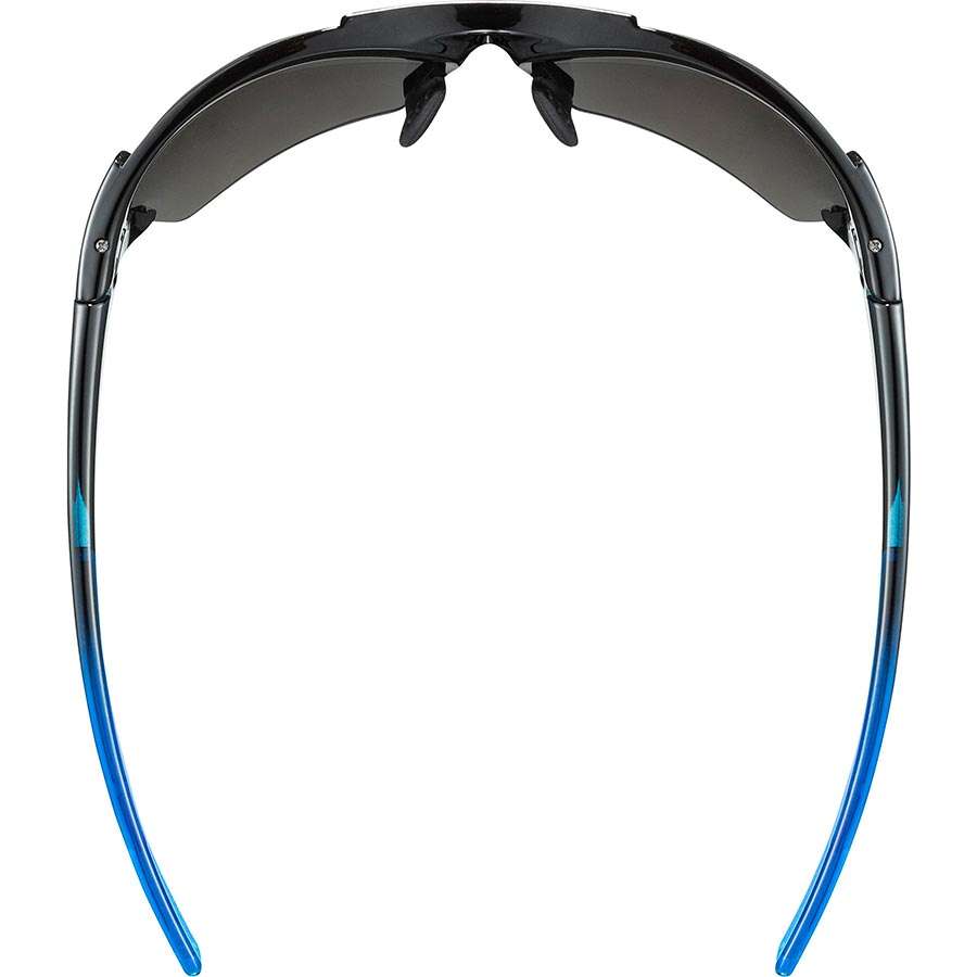 Uvex Blaze III Sport Zonnebril Zwart/Blauw Spiegel Blauw