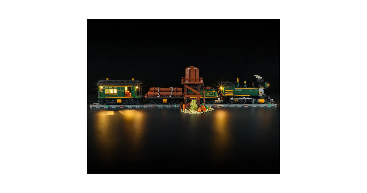LumibricksThe Old West - Western Freight Train Constructiespeelgoed  (F9036)
