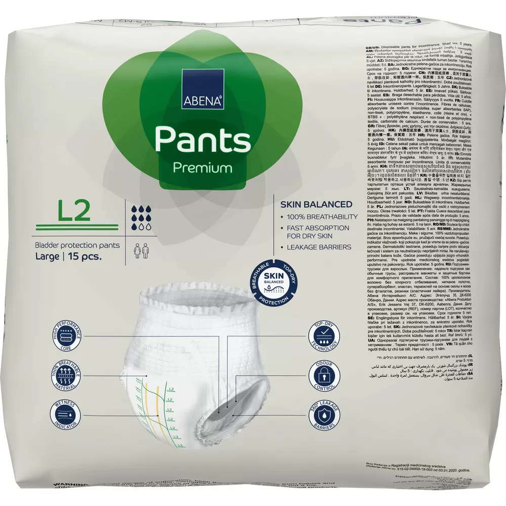 Abena Pants Premium L2 - 15 stk.