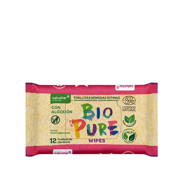 Salustar Toalhitas Higiene Intima Bio 12 Unidades