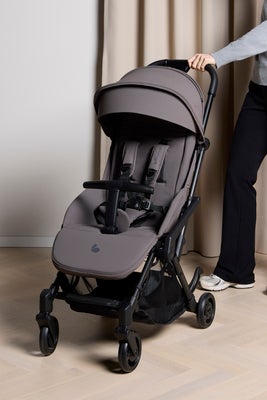Beemoo Easy Fly Lux 4 Trille inkl. Liggedel, Gull Grey