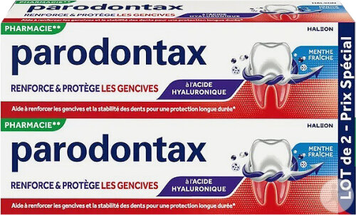 Parodontax Renforce & Protège Menthe Fraîche 2x75ml