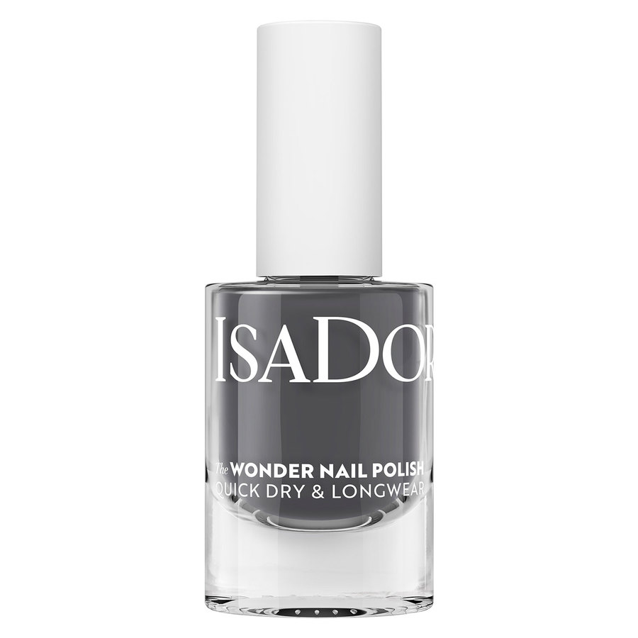 IsaDora The Wonder Nail Polish Quick Dry & Longwear 138 Graphite Grey 5ml