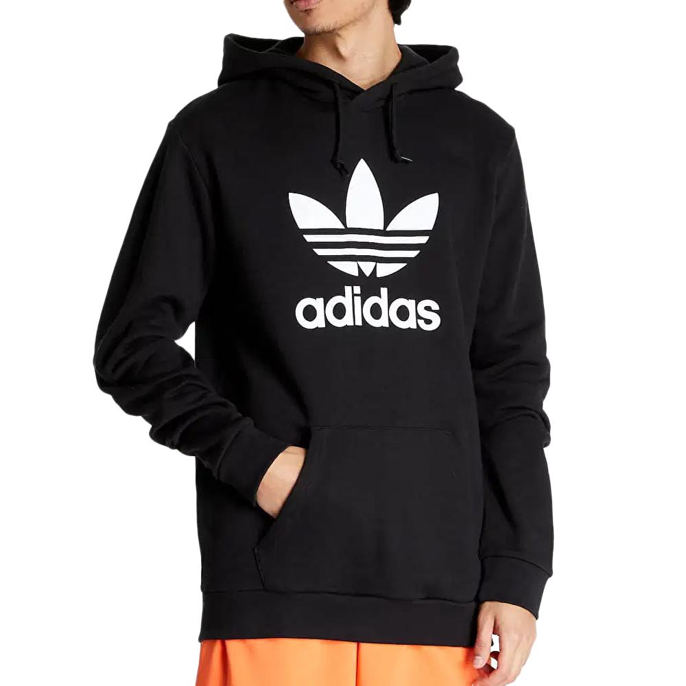 Adidas Sweat Noir Homme Adidas Trefoil