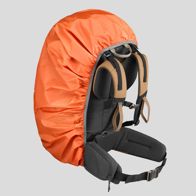 Decathlon Forclaz - Capa de chuva para mochila de caminhada básica Forclaz 70 100 L
