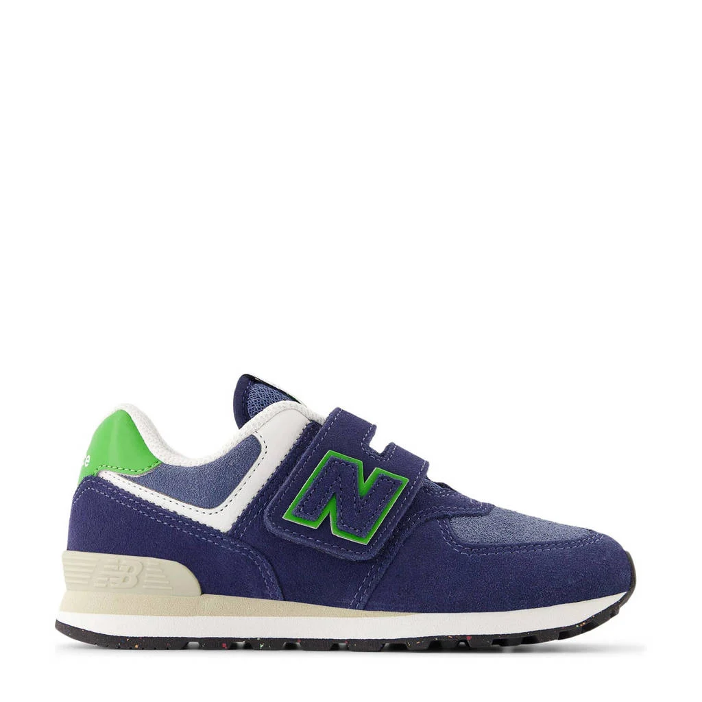 New Balance 574sneakers donkerblauw/groen
