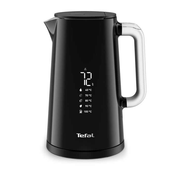 Bouilloire SMART'N LIGHT noire, écran numérique, 1,7L , 5 températures