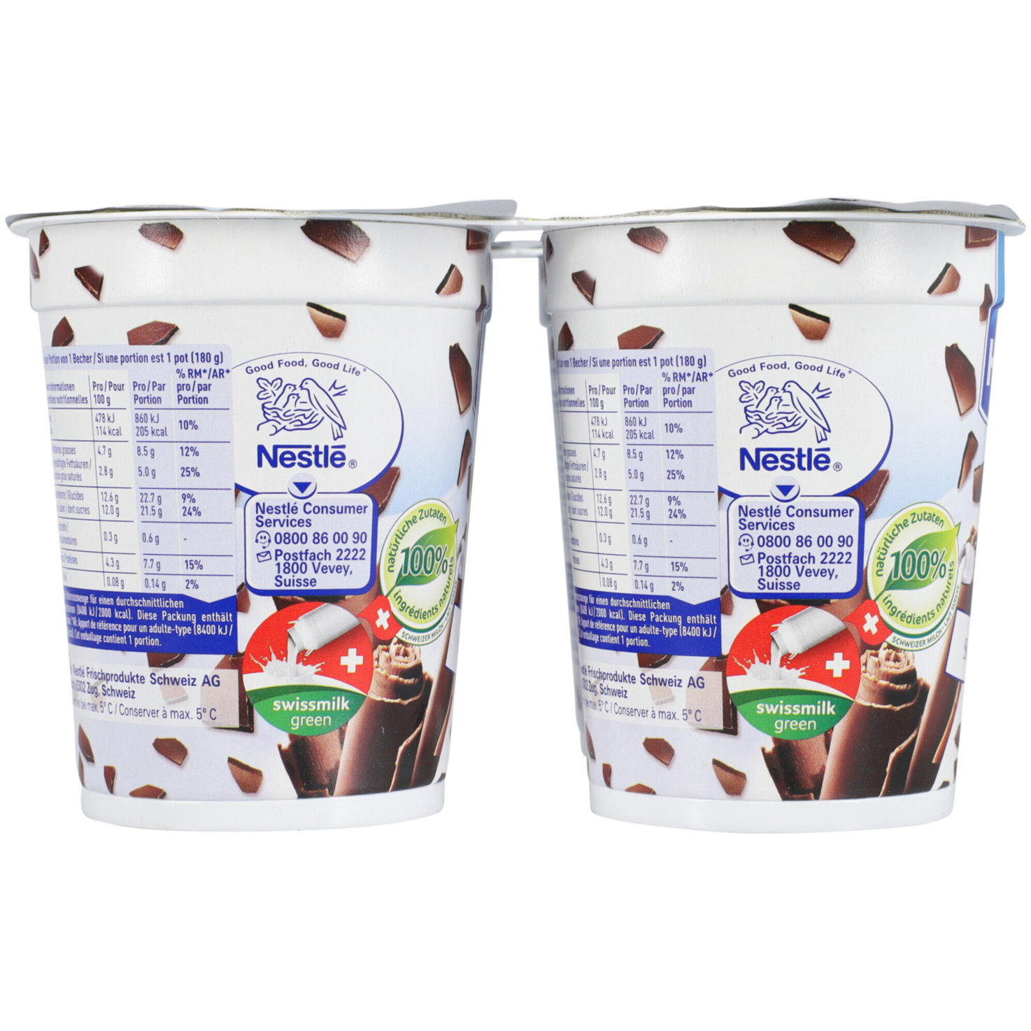 Hirz Joghurt Stracciatella 4x180g