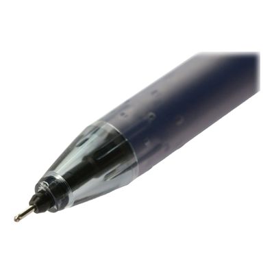 Frixion Pilot - Pack de 12 - rollers effaçables - 0,5mm - noir