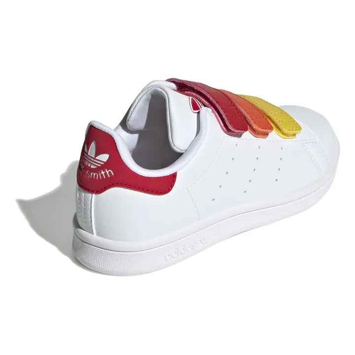 Adidas Baskets Stan Smith 3 Scratchs Multicolore | Rouge