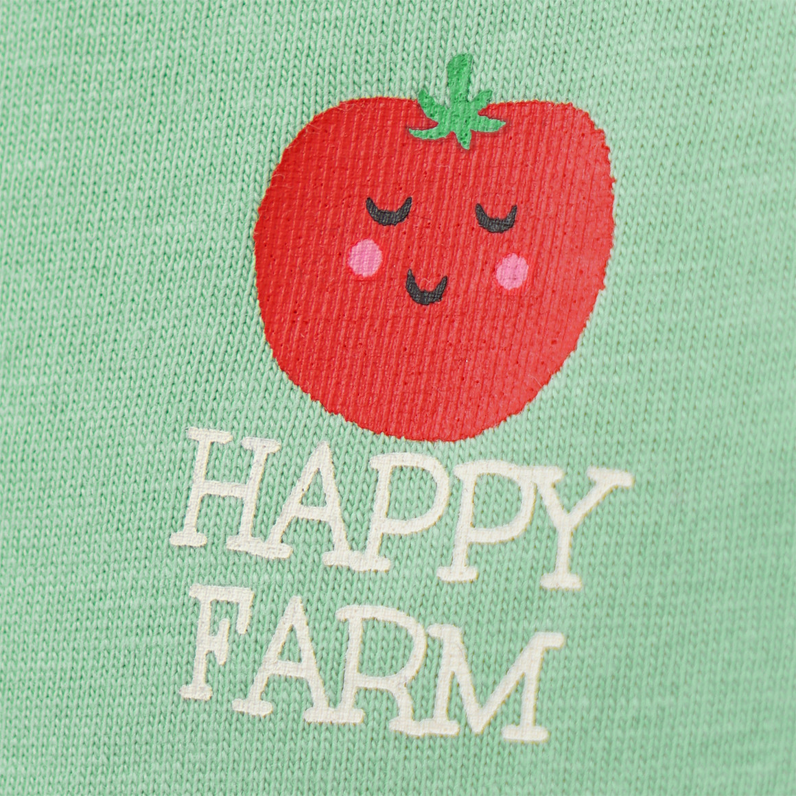 Topomini Baby T-Shirt mit kleinem Print hellgrün