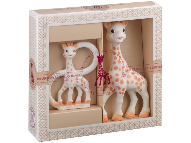 Sophie la girafe Geschenkset Sophie Set aus Spielfigur und Beissring