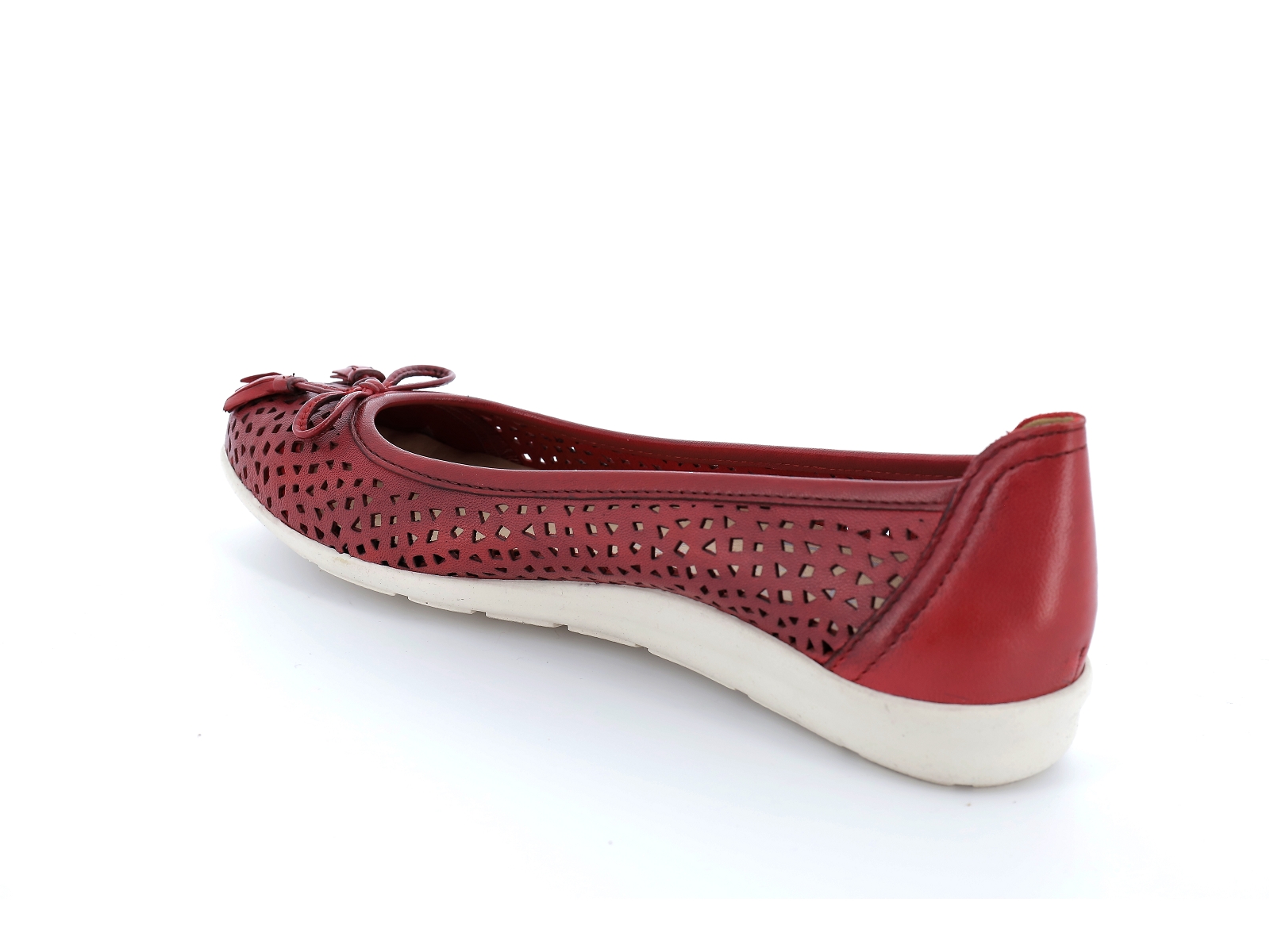 Marco tozzi-22500 Cuir Rouge