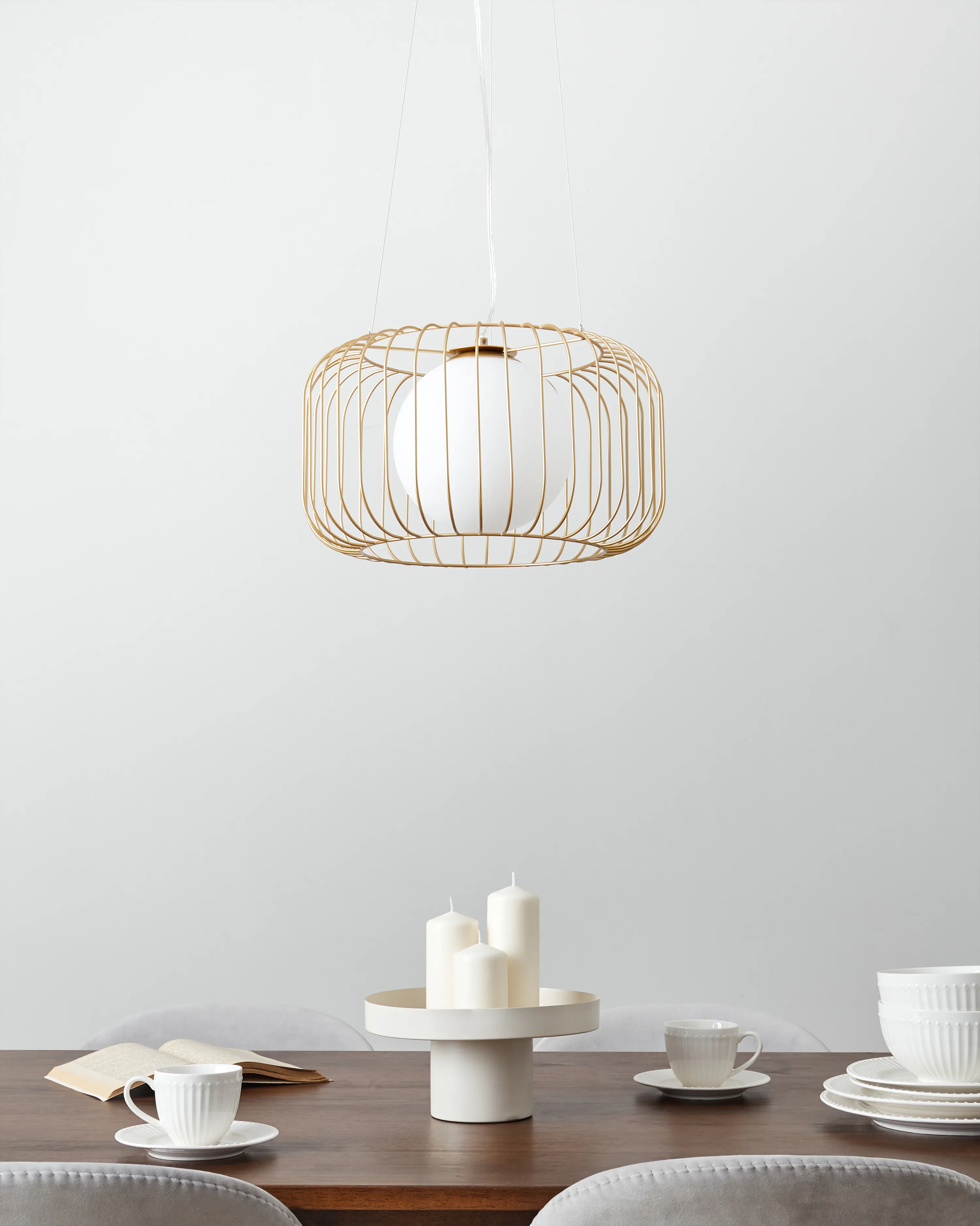 Hanglamp BAIROA Metaal Goud