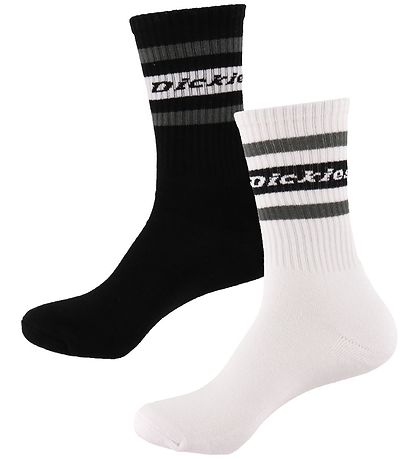 Dickies Strømper - 2-pak - Genola - Sort/Hvid