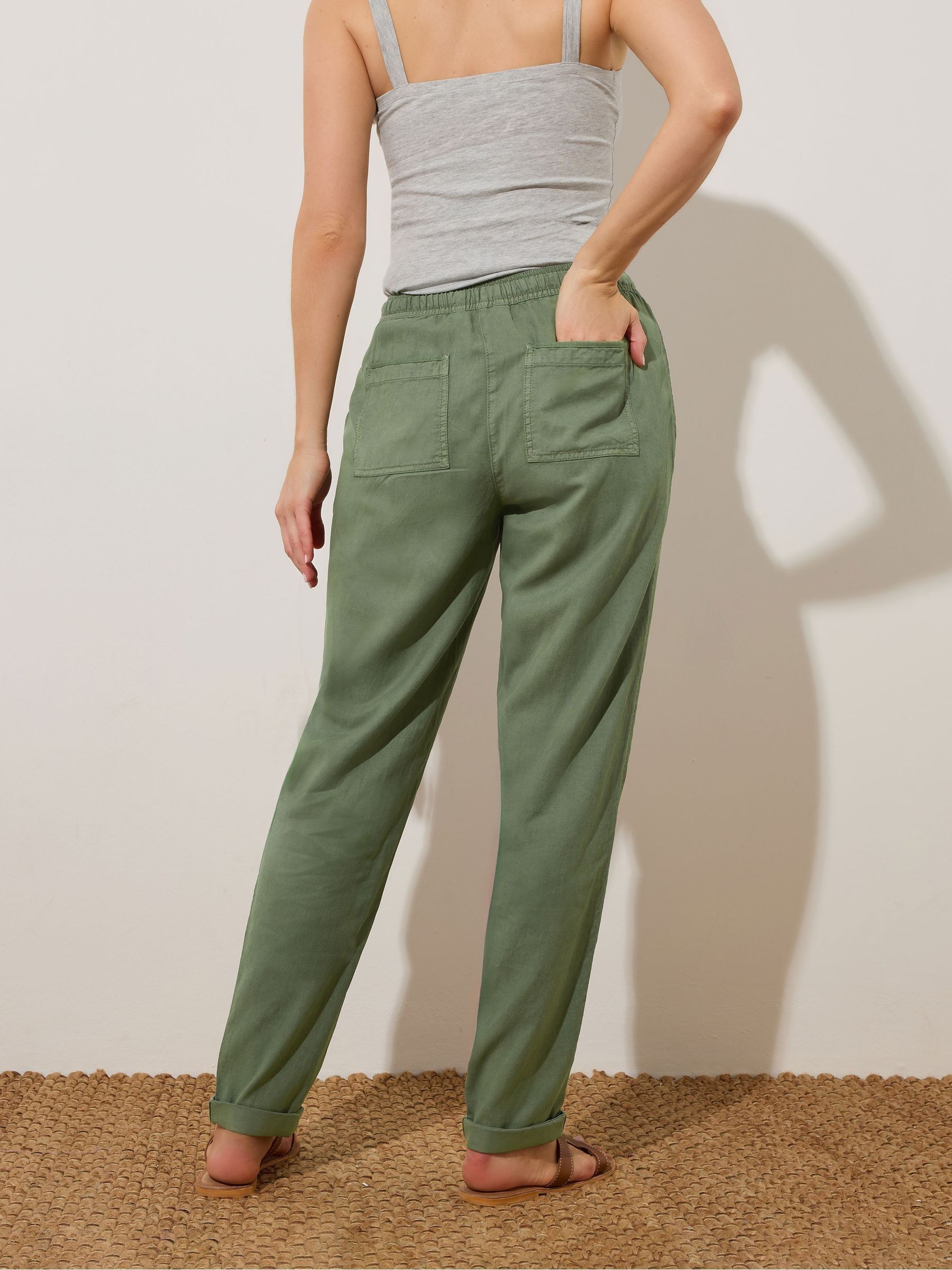 Groen - Long Tall Sally Lyocell Blend Joggers