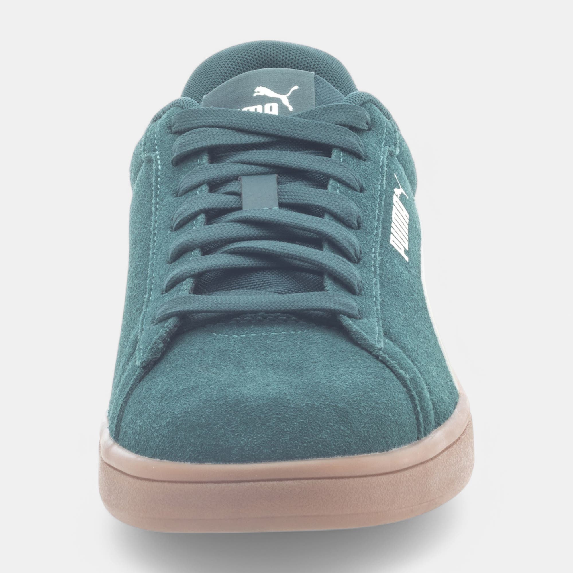 Baskets Homme en cuir vert