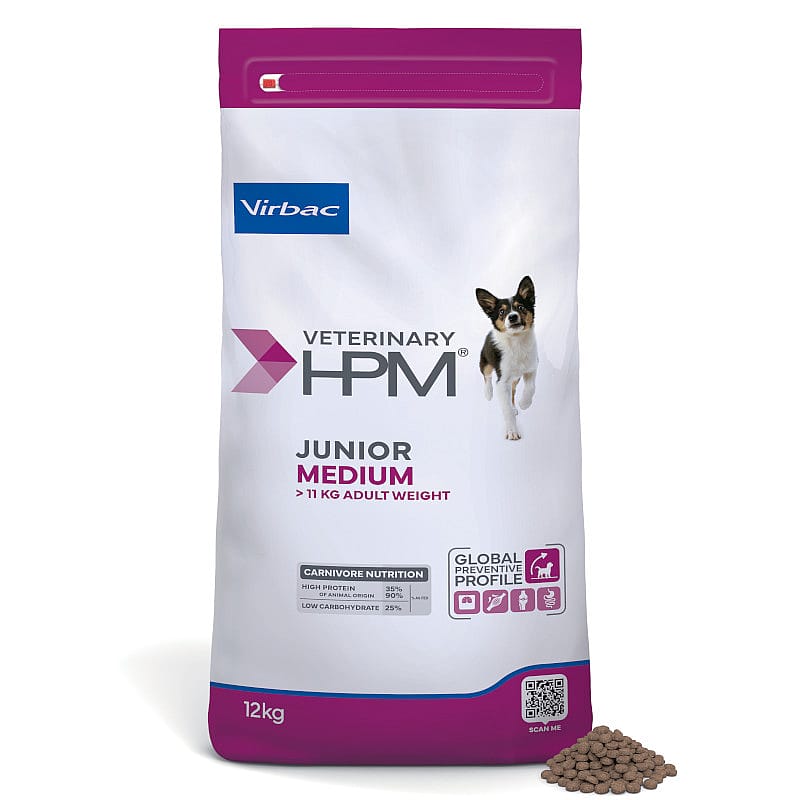 HPM Junior Medium Dog 3 kg